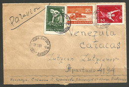 BULGARIA / VENEZUELA. 1961. AIR MAIL COVER. NOVA ZAGORA TO CARACAS. - Briefe U. Dokumente