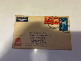 (1 G 52) New Zealand Cover Posted To Australia  - 1957 (sheeps Farming) - Covers & Documents