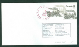 Train; Locomotive; Enveloppe, Entier Postal Scott # U 114 Envelope, Postal Stationery (9946-B) - Cartas & Documentos