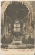 Wrexham, The Chancel, Parish Church, 1906 Postcard - Carlisle