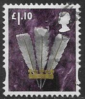 Wales 2011 Emblems £1.10 Good/fine Used [38/31159A/ND] - Wales