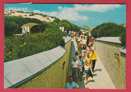 Bredene... Carte Postale Semi-moderne  /  Ingang Van Tunnel ... - 7 - Bredene
