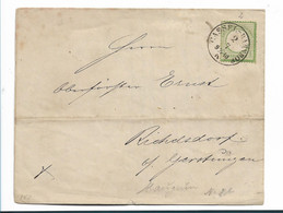 Brs373 / DEUTSCHES REICH - Mi.Nr. 14, Magdeburg, Ortsbrief - 1873, Geprüft - Covers & Documents