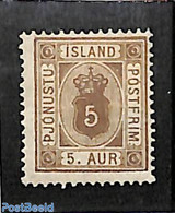Iceland 1876 5A, Perf. 14:13.5, Stamp Out Of Set, Unused (hinged) - Unused Stamps