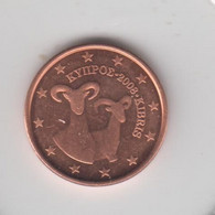 CHYPRE - 1 Cent + 2 Cents + 5 Cents 2008 - Cyprus