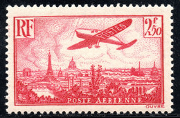 909.FRANCE,1936 AIRPLANE OVER PARIS 2.5 FR. # 11. VERY FINE AND VERY FRESH - Autres & Non Classés