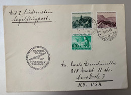18281 -  Erste Liechtensteinische SegelFlugpost Triesenberg 21.04.1946 - Air Post
