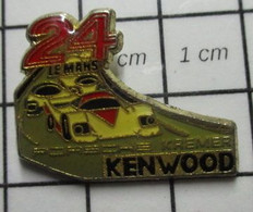 1316a Pin's Pins / Beau Et Rare / THEME : SPORTS / AUTOMOBILE ENDURANCE 24 H DU MANS PORSCHE KREMER KENWOOD - Car Racing - F1