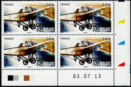 France Coin Daté - N°  77 ** Poste Aérienne - Première Traversée De La Méditerranée Par Roland Garros Au 03.07.2013 - Airmail