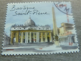 Capitale Rome - La Basilique Saint-Pierre - 0.46 € - Multicolore - Oblitéré - Année 2002 - - Gebruikt