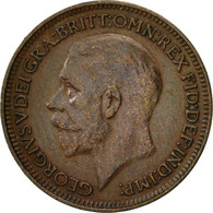 Monnaie, Grande-Bretagne, George V, Farthing, 1931, TTB, Bronze, KM:825 - B. 1 Farthing