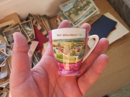 Old Porcelain Cup Bad Brambach I V Grossbreittenbach - Autres & Non Classés