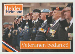 Postcard-ansichtkaart: Veteranen Bedankt! Helder Helmond - Helmond