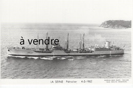 LA SEINE  A627,   Pétrolier, 4-5-1962 - Tanker
