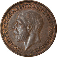 Monnaie, Grande-Bretagne, George V, Farthing, 1926, TTB, Bronze, KM:825 - B. 1 Farthing