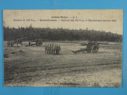 Armée Belge Batterie De 155 M/m Rassemblement - Materiaal
