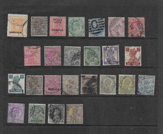 Indes Anglaises Lot 25 Timbres - Other & Unclassified