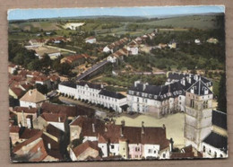 CPSM 70 - CHAMPLITTE - Le Clocher , Le Château Et La Route De Langres - Vue Aérienne - TB CENTRE VILLAGE - Champlitte