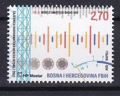 BOSNIA AND HERZEGOVINA 2022,POST MOSTAR,World Amateur Radio Day,MNH - Bosnia Herzegovina