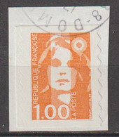 FRANCE : N° 3009 Oblitéré Sur Fragment (Marianne Du Bicenenaire) - PRIX FIXE - - 1989-1996 Bicentenial Marianne