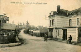 Orbec * Le Carrefour De La Gare Et Route De Livarot * Café Henri DUVAL - Orbec