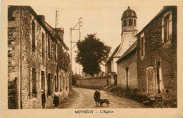 Mutrécy * Rue Du Village Et Vue Sur L'église - Autres & Non Classés