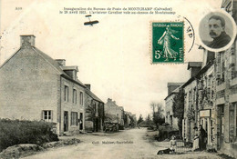 Montchamp * Inauguration Du Bureau De Poste Du Village * 28 Avril 1912 * Aviateur CAVELIER En Vol * Avion Aviation - Other & Unclassified