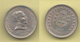 Uruguay 50 Centesimos 1960 Artigas Nichel Coin Typological Coin - Uruguay