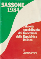 17-sc.2-Collezionismo-Filatelia-Catalogo Sassone 1984-Specializzato Repubblica Italiana-Pag.84 - Lotti E Collezioni