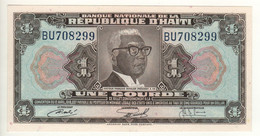 HAITI   1 Gourde   P200a    (12.4.1919)   President Dr. François Duvalier - Haïti