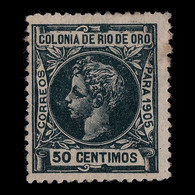 España. RÍO DE ORO.1905.Alfonso XIII.50c.MH.Edifil.9 - Rio De Oro