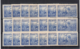 !!! SERIE CURIE COMPLETE NEUVE ** - 1938 Pierre Et Marie Curie