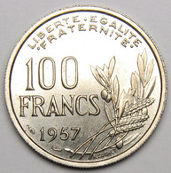 RARE En SPL+ ! 100 Francs Cochet, 1957, Cupro-nickel - IV° République - 100 Francs