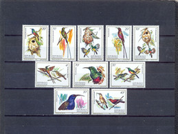RWANDA - MNH - BIRDS - MI.NO.1214/23 - CV = 11 € - Used Stamps