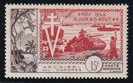 Comores Poste Aérienne N°4 - Neuf ** Sans Charnière - TB - Airmail