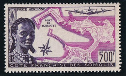 Côte Des Somalis Poste Aérienne N°25 - Neuf ** Sans Charnière - TB - Unused Stamps