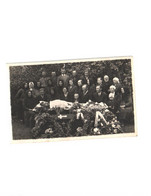 Man In Casket, Funeral, Mourners, Pre 1940 - Funeral