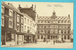 * Halle - Hal (Vlaams Brabant) * (L'edition Belge) Grand'Place, Grote Markt, Square, Statue, Jonckheere, Delhaize, Old - Halle