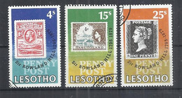 LESOTHO 1979 - SIR ROWLAND HIL ANNIVERSARY - CPL. SET - USED OBLITERE GESTEMPELT ISADO - Rowland Hill