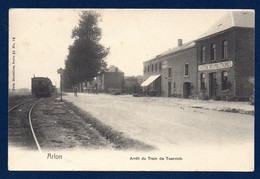 Toernich ( Arlon). Arrêt Du Tram De Toernich. Cantine Des Militaires. 1905 - Aarlen