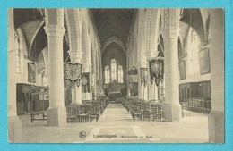 * Lovendegem (Oost Vlaanderen) * (Nels, Uitg Edmond Govaert) Binnenzicht Der Kerk, Intérieur De L'église, Church, Old - Lovendegem