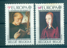 Belgique  1980 - Y & T N. 1970/71 - Europa (Michel N. 2023/24) - Unused Stamps