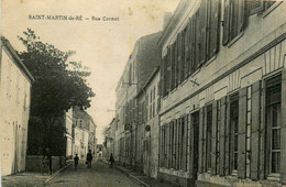 Ile De Ré * St Martin * La Rue Carnot - Saint-Martin-de-Ré