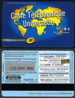 CARTE UNIVERSELLE RECHARGEABLE - LA POSTE 07/2008 - Sin Clasificación