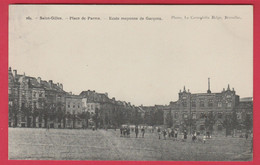 Saint-Gilles - Place De Parme -  Ecole Moyenne De Garçons - 1911 ( Voir Verso  ) - St-Gilles - St-Gillis