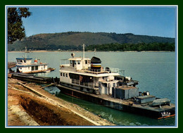 CPM Centrafrique Port De Bangui écrite Bangui 1981 - Centrafricaine (République)