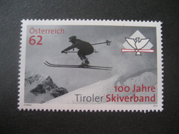 Österreich 2013- 100 Jahre Tiroler Skiverband, **ungebraucht - 2011-2020 Ungebraucht