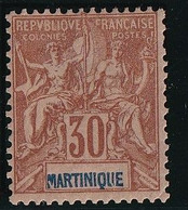 Martinique N°39 - Neuf * Avec Charnière - TB - Unused Stamps