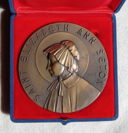 Medaglia Saint Elizabeth Ann Seton, In Cofanetto Originale - Unclassified