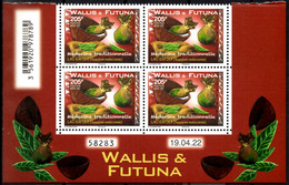 Wallis Et Futuna 2022 - Médecine Traditionnelle - Bloc De 4 Avec Coin Daté Neuf // Mnh - Ongebruikt